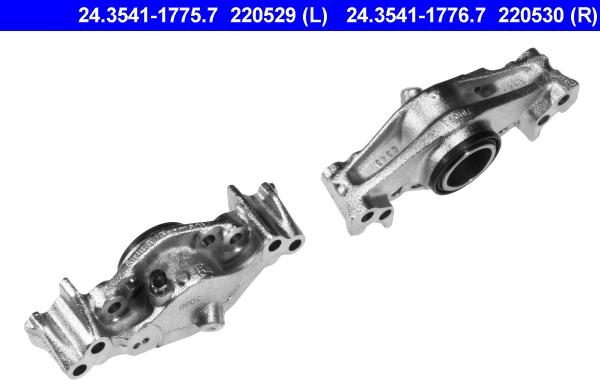 ATE 24.3541-1775.7 - Bremžu suports www.autospares.lv