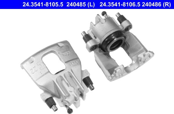 ATE 24.3541-8106.5 - Bremžu suports www.autospares.lv