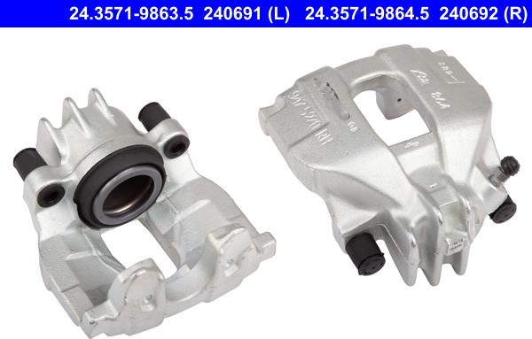 ATE 24.3571-9863.5 - Bremžu suports www.autospares.lv