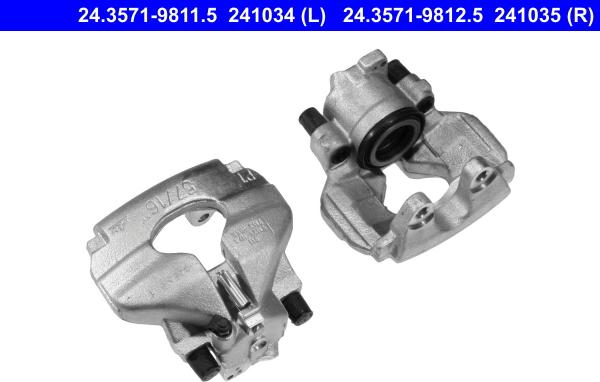 ATE 24.3571-9811.5 - Bremžu suports www.autospares.lv