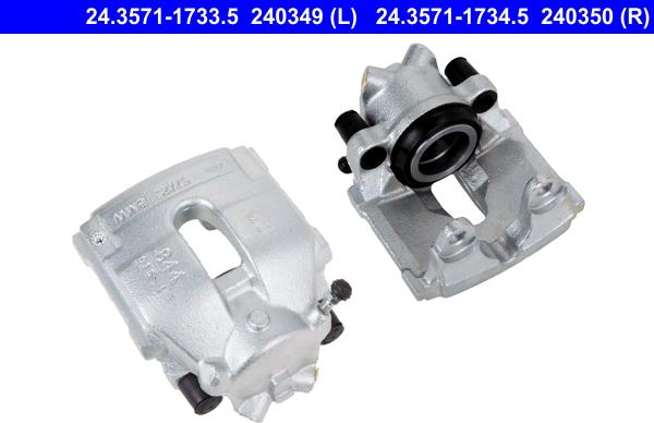 ATE 24.3571-1734.5 - Bremžu suports www.autospares.lv