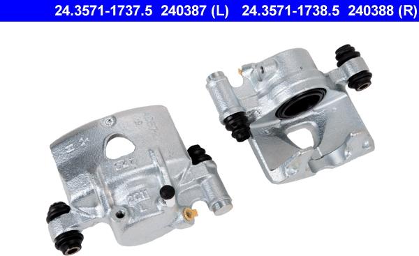 ATE 24.3571-1737.5 - Bremžu suports www.autospares.lv