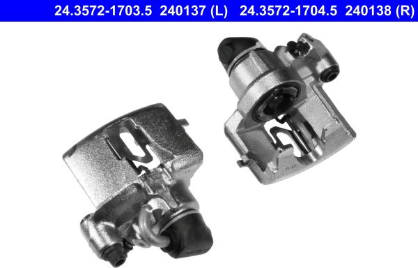 ATE 24.3572-1704.5 - Bremžu suports www.autospares.lv