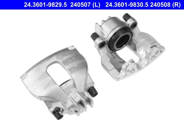 ATE 24.3601-9830.5 - Bremžu suports www.autospares.lv