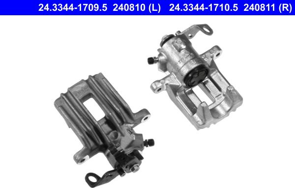 ATE 24.3344-1709.5 - Brake Caliper www.autospares.lv