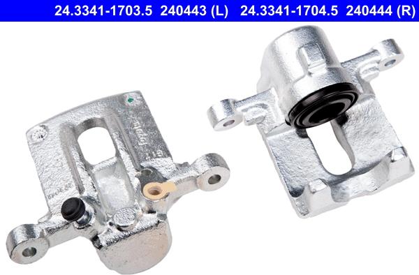 ATE 24.3341-1703.5 - Brake Caliper www.autospares.lv