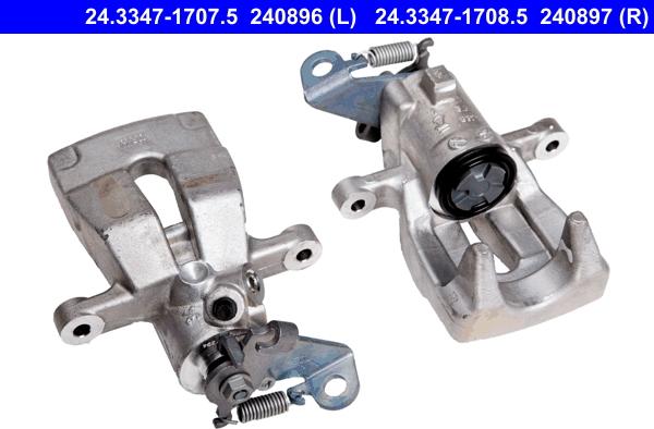 ATE 24.3347-1707.5 - Brake Caliper www.autospares.lv