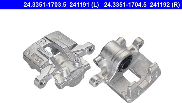 ATE 24.3351-1703.5 - Brake Caliper www.autospares.lv