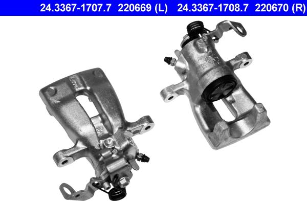 ATE 24.3367-1708.7 - Bremžu suports www.autospares.lv