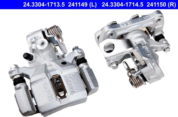 ATE 24.3304-1713.5 - Brake Caliper www.autospares.lv