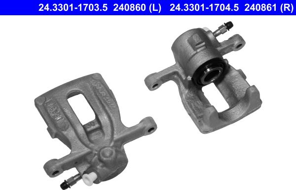 ATE 24.3301-1704.5 - Bremžu suports www.autospares.lv