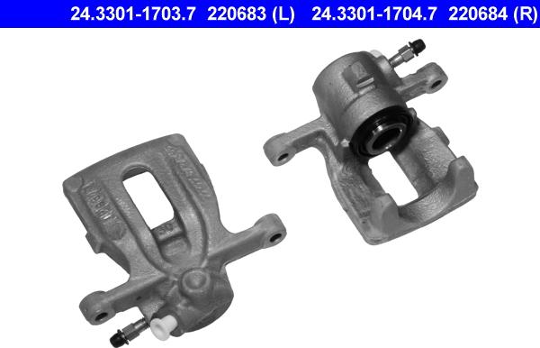 ATE 24.3301-1704.7 - Bremžu suports www.autospares.lv