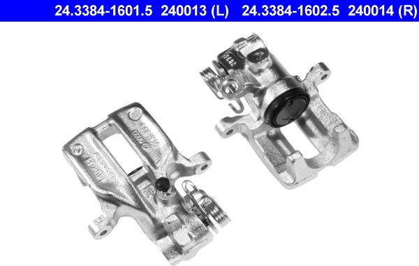 ATE 24.3384-1601.5 - Brake Caliper www.autospares.lv