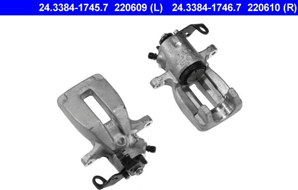 ATE 24.3384-1745.7 - Bremžu suports www.autospares.lv