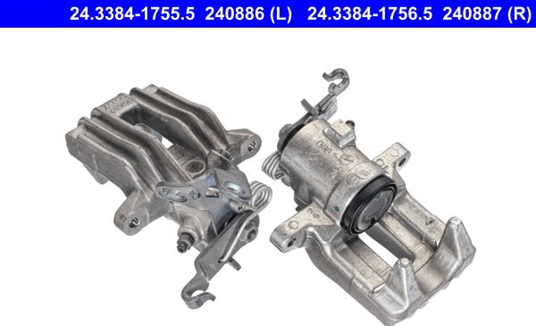 ATE 24.3384-1756.5 - Bremžu suports www.autospares.lv