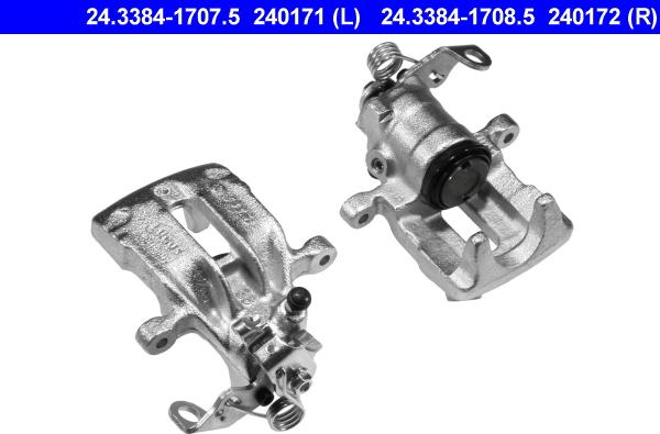 ATE 24.3384-1707.5 - Brake Caliper www.autospares.lv