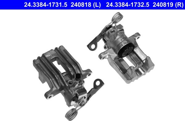 ATE 24.3384-1731.5 - Brake Caliper www.autospares.lv