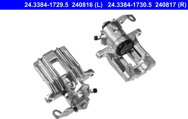 ATE 24.3384-1729.5 - Brake Caliper www.autospares.lv