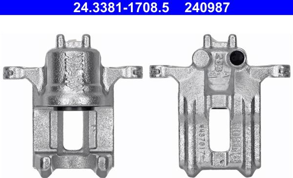 ATE 24.3381-1708.5 - Brake Caliper www.autospares.lv