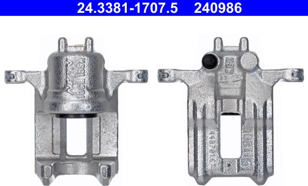 ATE 24.3381-1707.5 - Brake Caliper www.autospares.lv