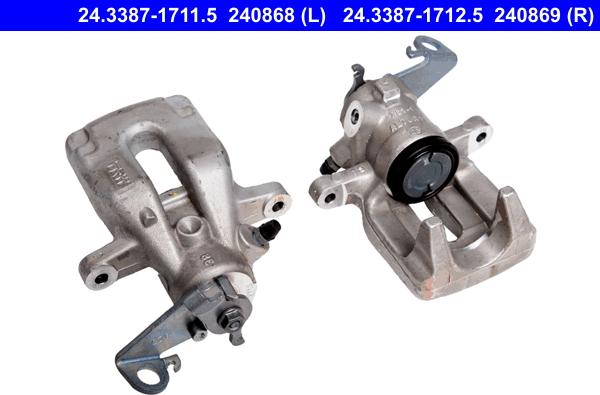 ATE 24.3387-1712.5 - Brake Caliper www.autospares.lv