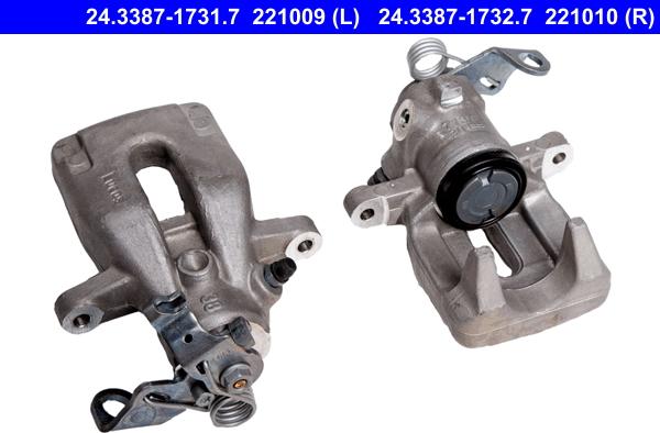 ATE 24.3387-1732.7 - Bremžu suports www.autospares.lv