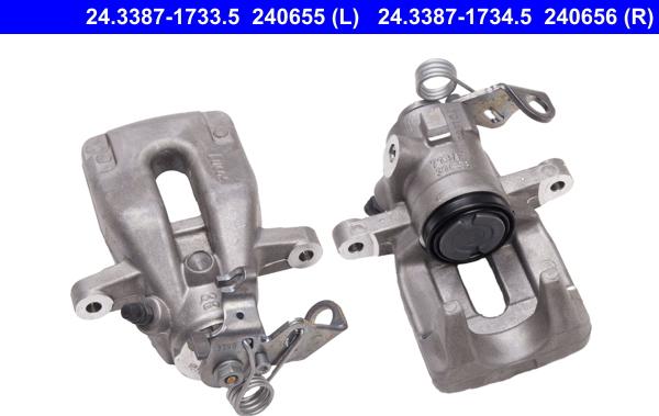 ATE 24.3387-1734.5 - Bremžu suports www.autospares.lv