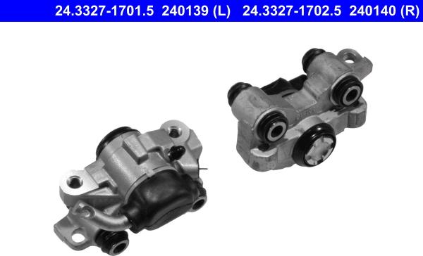 ATE 24.3327-1701.5 - Bremžu suports www.autospares.lv