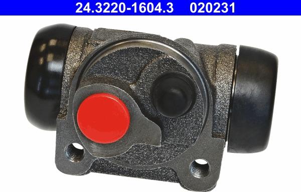 ATE 24.3220-1604.3 - Riteņa bremžu cilindrs www.autospares.lv