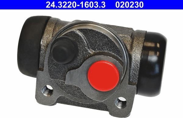 ATE 24.3220-1603.3 - Riteņa bremžu cilindrs www.autospares.lv