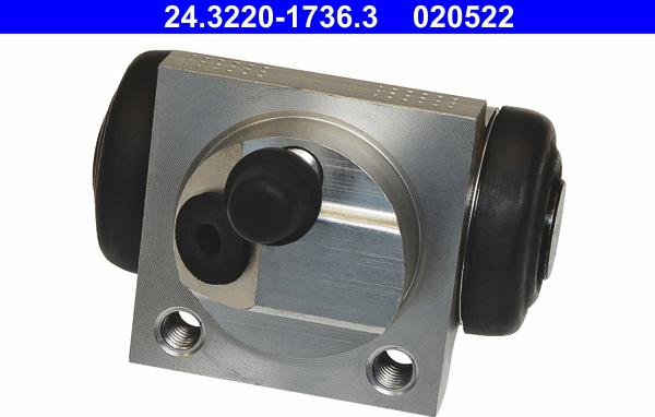 ATE 24.3220-1736.3 - Колесный тормозной цилиндр www.autospares.lv