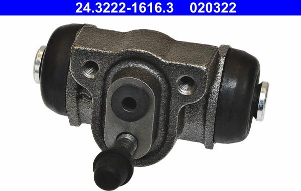 ATE 24.3222-1616.3 - Riteņa bremžu cilindrs www.autospares.lv