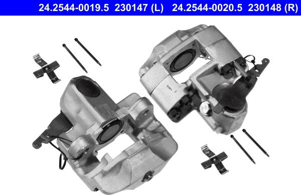 ATE 24.2544-0019.5 - Bremžu suports www.autospares.lv