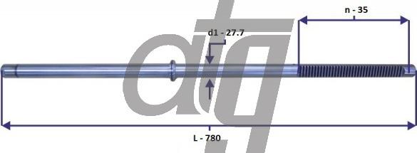 ATG 20150046 - Steering Shaft www.autospares.lv