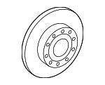 AUDI 5Q0 615 601 G - Brake Disc www.autospares.lv