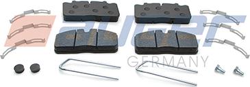 Auger 76441 - Brake Pad Set, disc brake www.autospares.lv