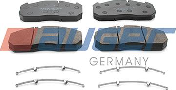 Auger 76443 - Brake Pad Set, disc brake www.autospares.lv