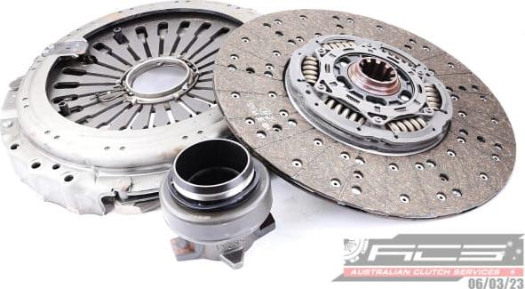 AUSTRALIAN CLUTCH KDF43011 - Sajūga komplekts www.autospares.lv