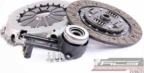 AUSTRALIAN CLUTCH KFD22431 - Комплект сцепления www.autospares.lv