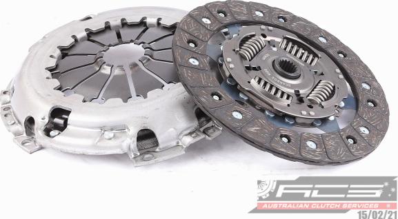 AUSTRALIAN CLUTCH KFD22031 - Комплект сцепления www.autospares.lv