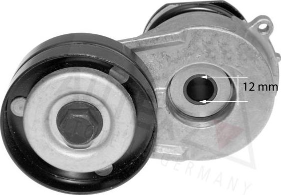 Autex 654580 - Belt Tensioner, v-ribbed belt www.autospares.lv