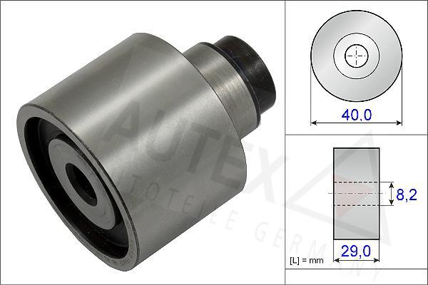 Autex 654807 - Направляющий ролик, зубчатый ремень ГРМ www.autospares.lv