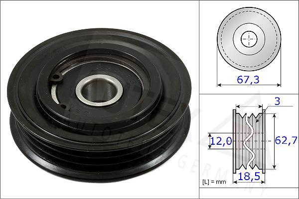 Autex 654827 - Parazīt / Vadrullītis, Ķīļrievu siksna www.autospares.lv