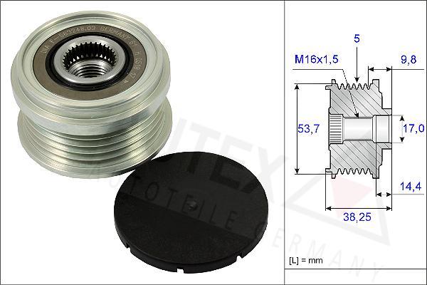 Autex 654870 - Piedziņas skriemelis, Ģenerators autospares.lv