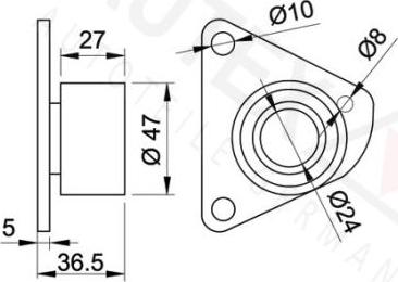 Autex 651617 - Parazīt / Vadrullītis, Zobsiksna www.autospares.lv