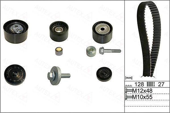 Autex 702919 - Zobsiksnas komplekts autospares.lv