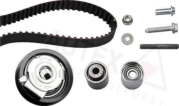 Autex 702611 - Комплект зубчатого ремня ГРМ www.autospares.lv