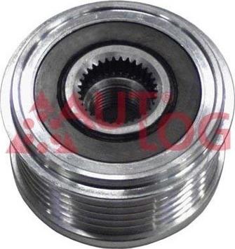 Autlog RT5017 - Pulley, alternator, freewheel clutch www.autospares.lv