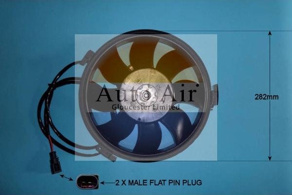 Auto Air Gloucester 05-1008 - Electric Motor, radiator fan www.autospares.lv