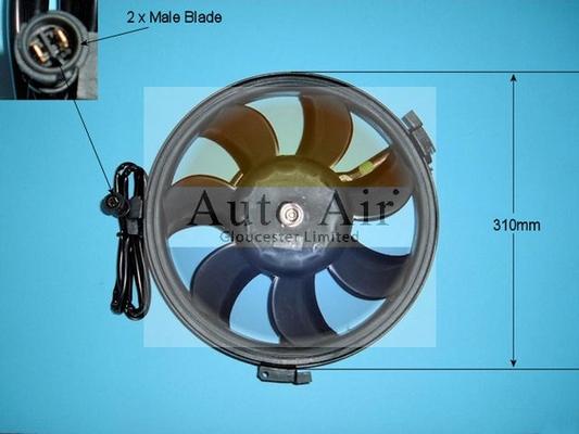 Auto Air Gloucester 05-1113 - Electric Motor, radiator fan www.autospares.lv